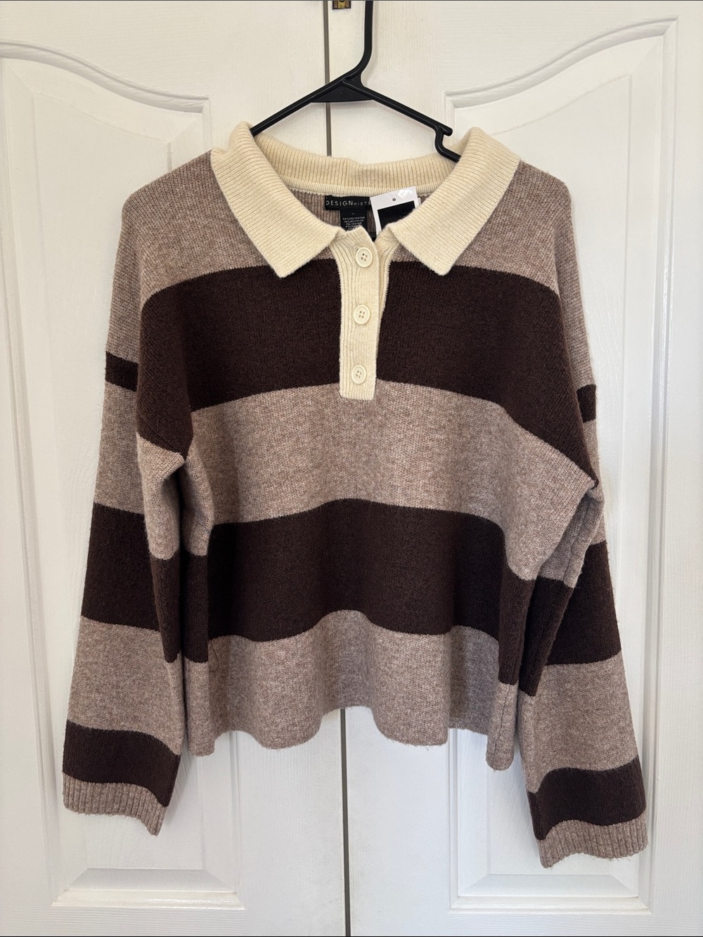 NWT Striped Fall Sweater